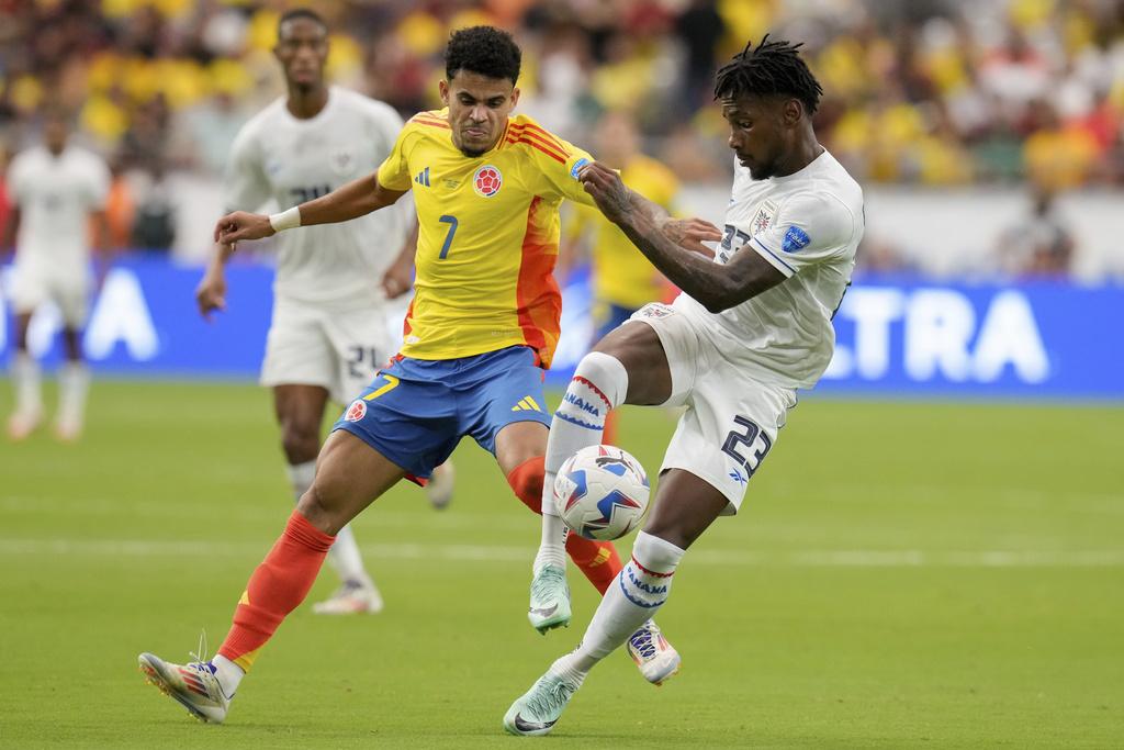 哥倫比亞5:0大勝巴拿馬。(美聯社)