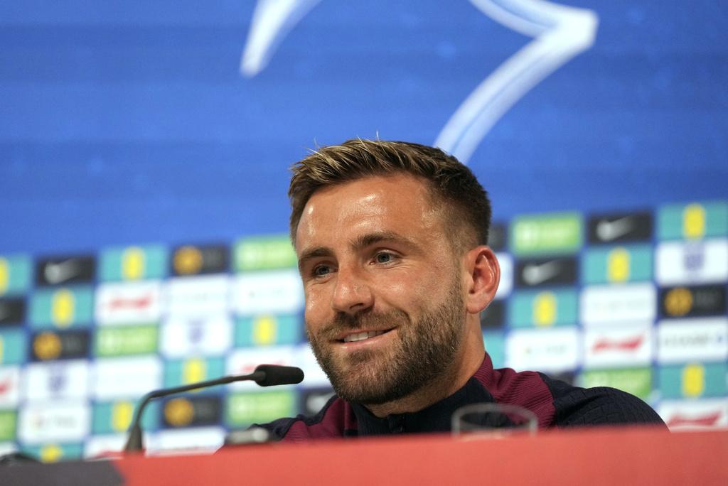 勞基梳爾代表英格蘭出席賽前記者會,或許是在四強出任正選的先兆?(美聯社)
