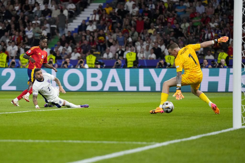 下半場戰情緊湊,一度打成1:1平手。(美聯社)