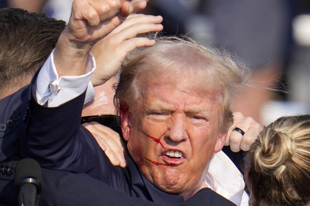 特朗普遇刺震驚國際,亦令各界質疑當日保安。(美聯社)