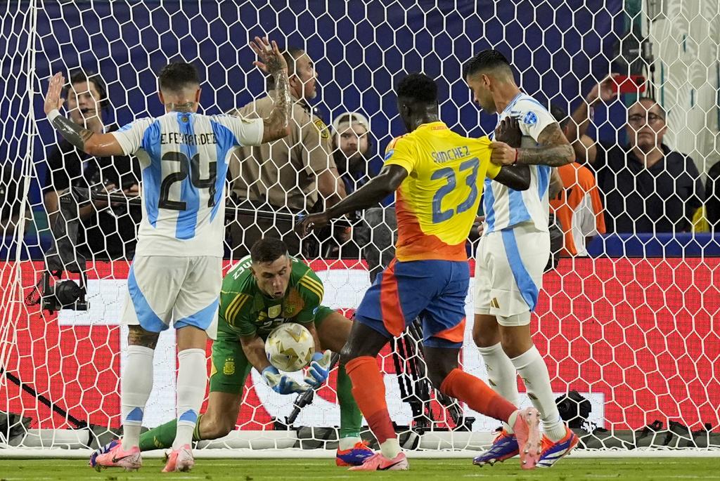 美洲國家盃決賽。(美聯社)