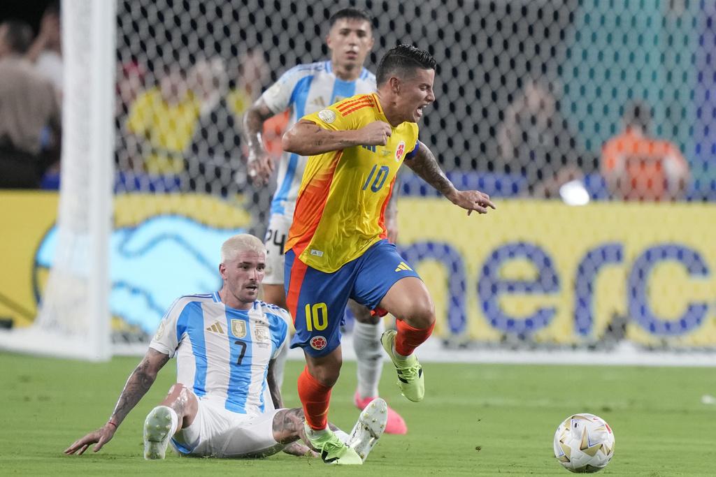 美洲國家盃決賽。(美聯社)