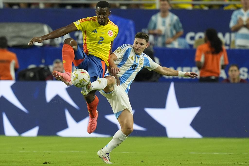 美洲國家盃決賽。(美聯社)