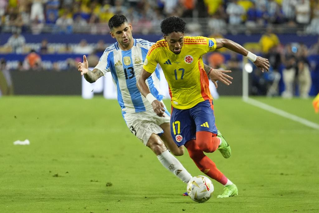 美洲國家盃決賽。(美聯社)