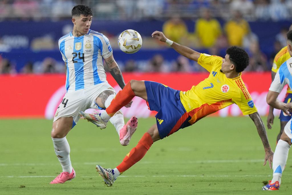 美洲國家盃決賽。(美聯社)