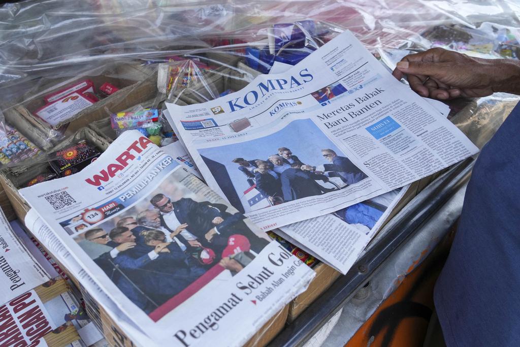 特朗普遇刺震驚國際,亦令各界質疑當日保安。(美聯社)