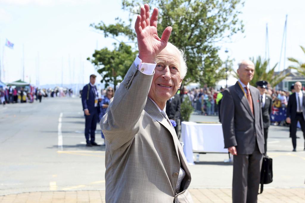 患癌的查理斯近日現身公開場合,精神狀況良好。(美聯社)