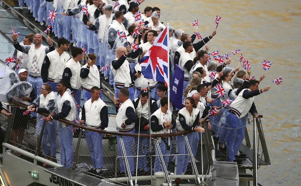 上屆奪金的戴利,今屆將五度出戰奧運,更成為英國持旗手。(美聯社)