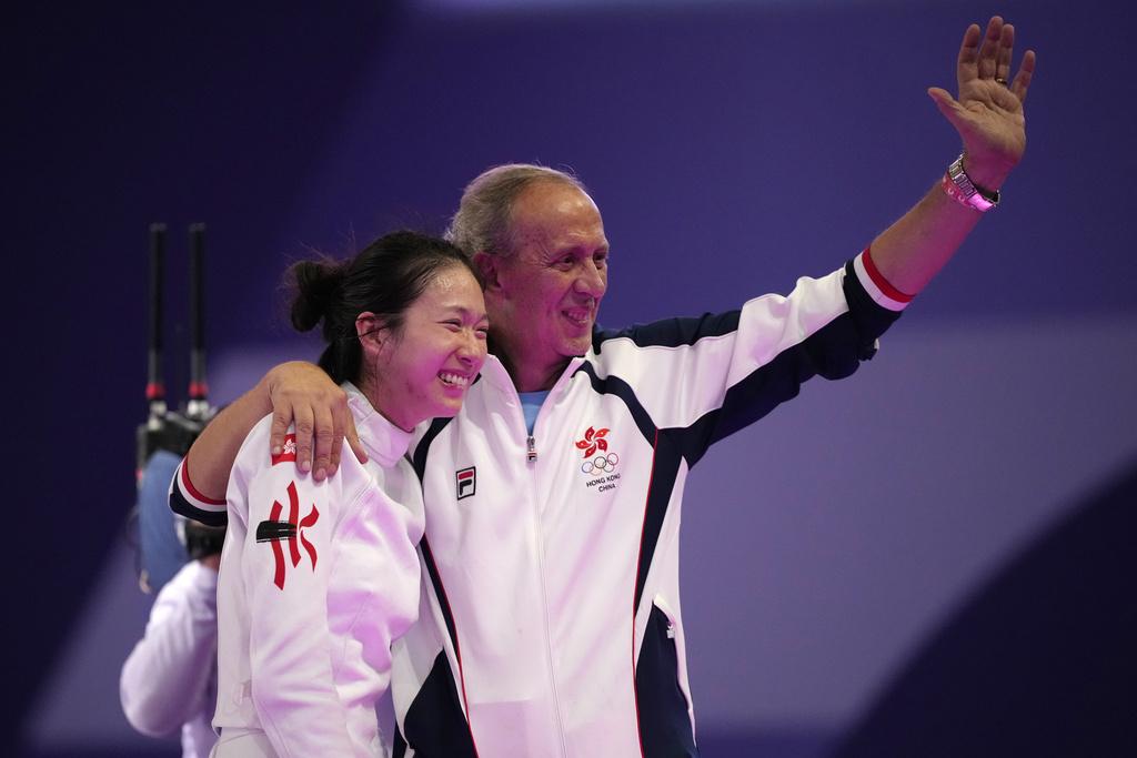 江旻憓奪女子重劍金牌(美聯社)