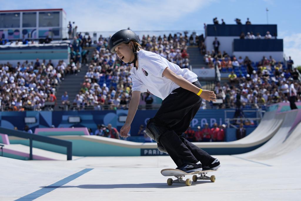 吉澤戀首次參加奧運。(美聯社)