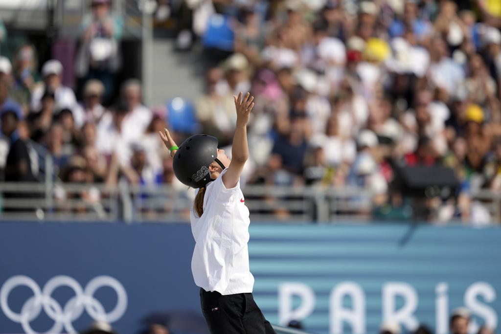 吉澤戀首次參加奧運。(美聯社)