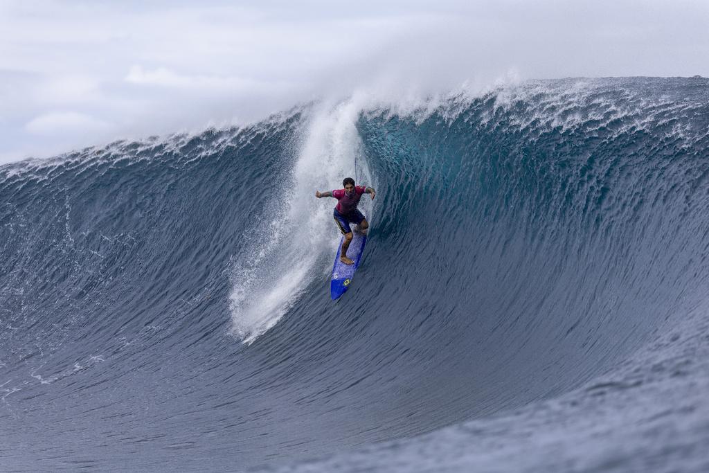 巴黎奧運|巴西滑水選手Gabriel Medina。(美聯社)