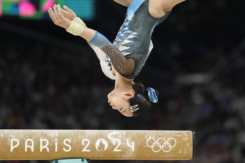 女子體操團體決賽今日舉行。(美聯社)