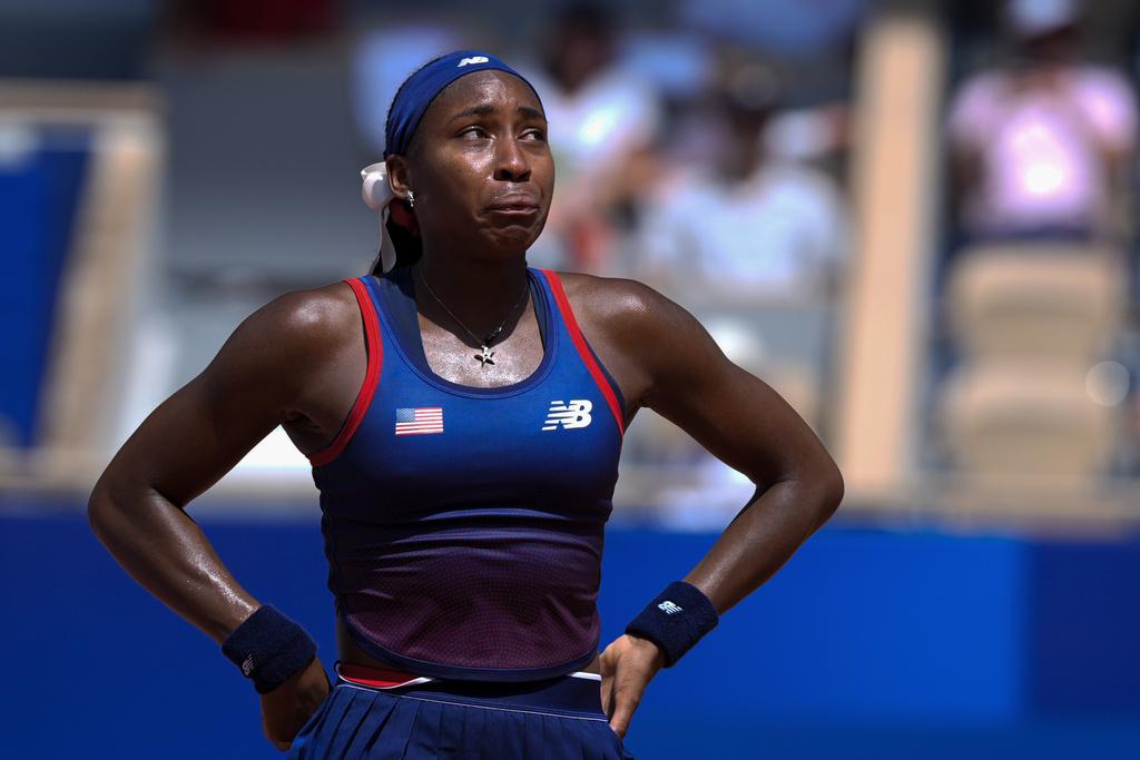 美國網球女選手高芙(Coco Gauff)。(美聯社)