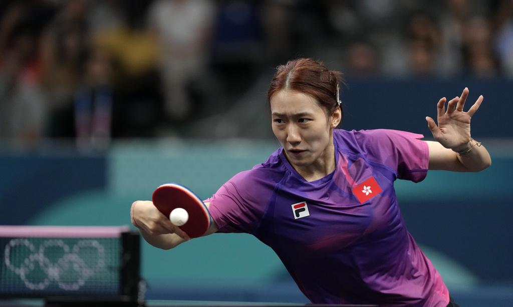 朱成竹女單次圈止步。(美聯社)