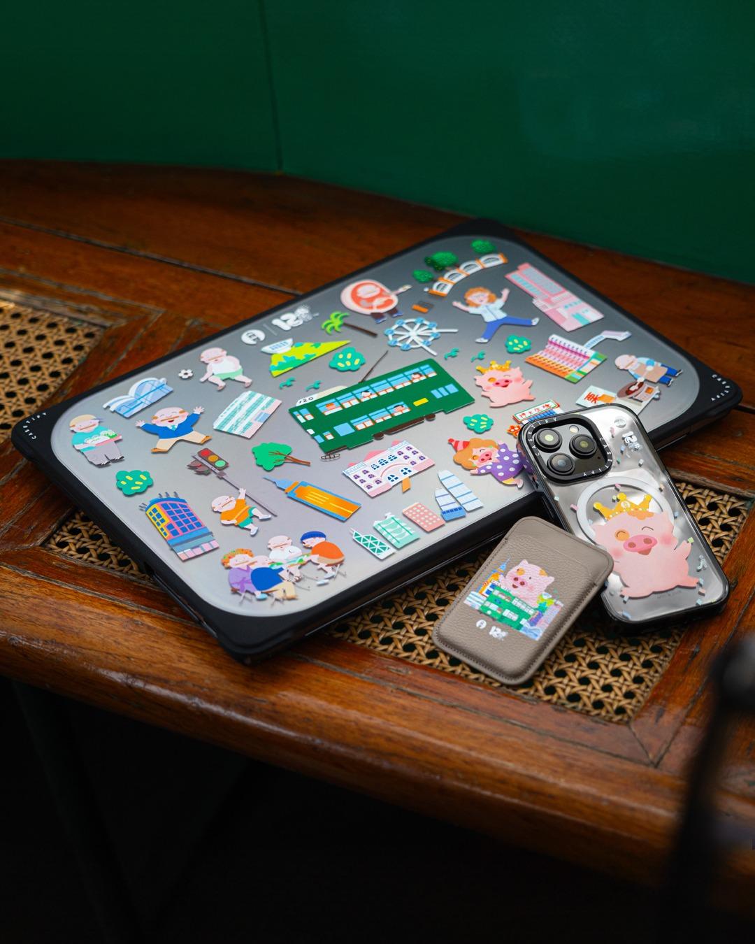 香港電車與CASETiFY打造富有香港特色的手機殼、手機周邊飾物及手提電腦殼等。