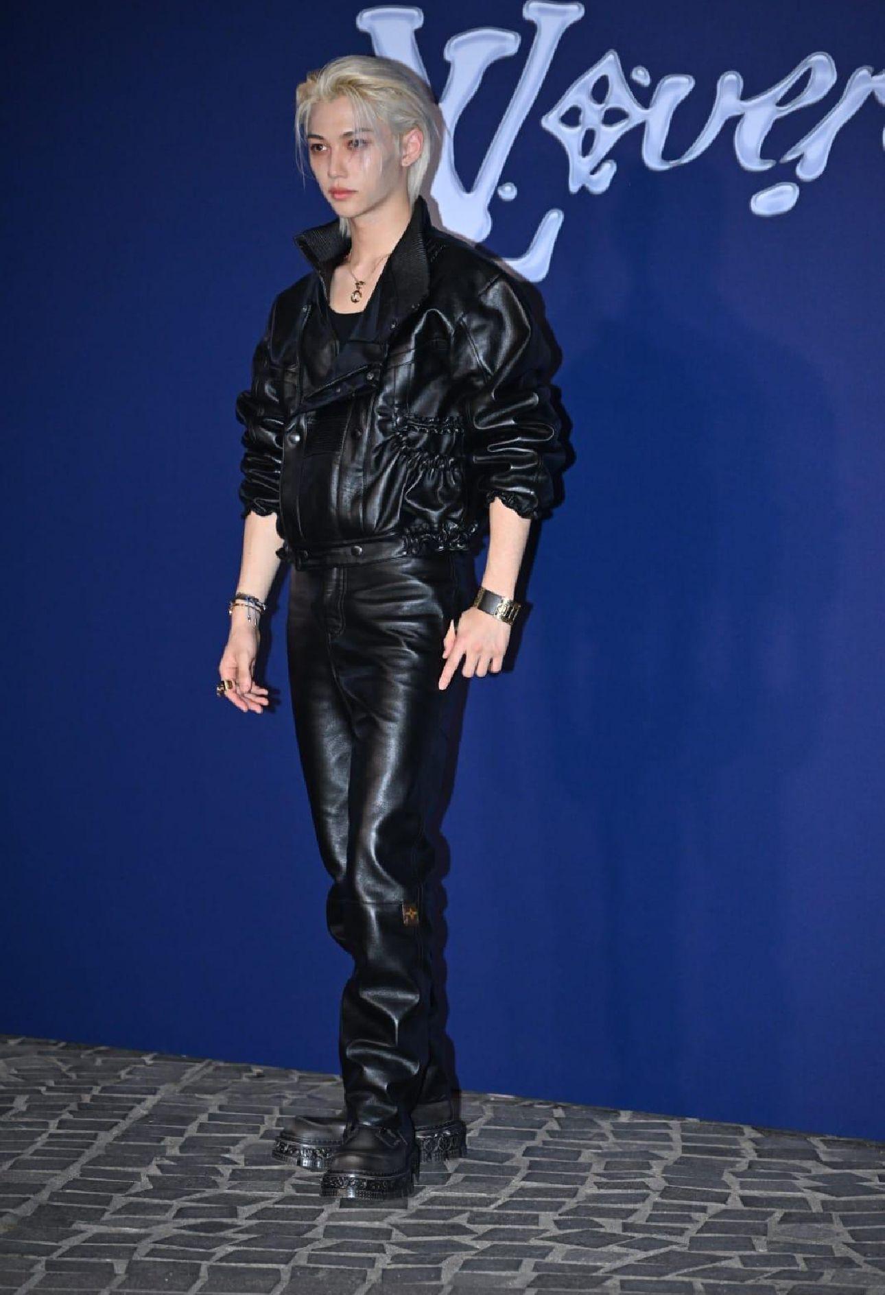 Stray Kids成員Felix去年底曾單拖來港LV時裝騷。