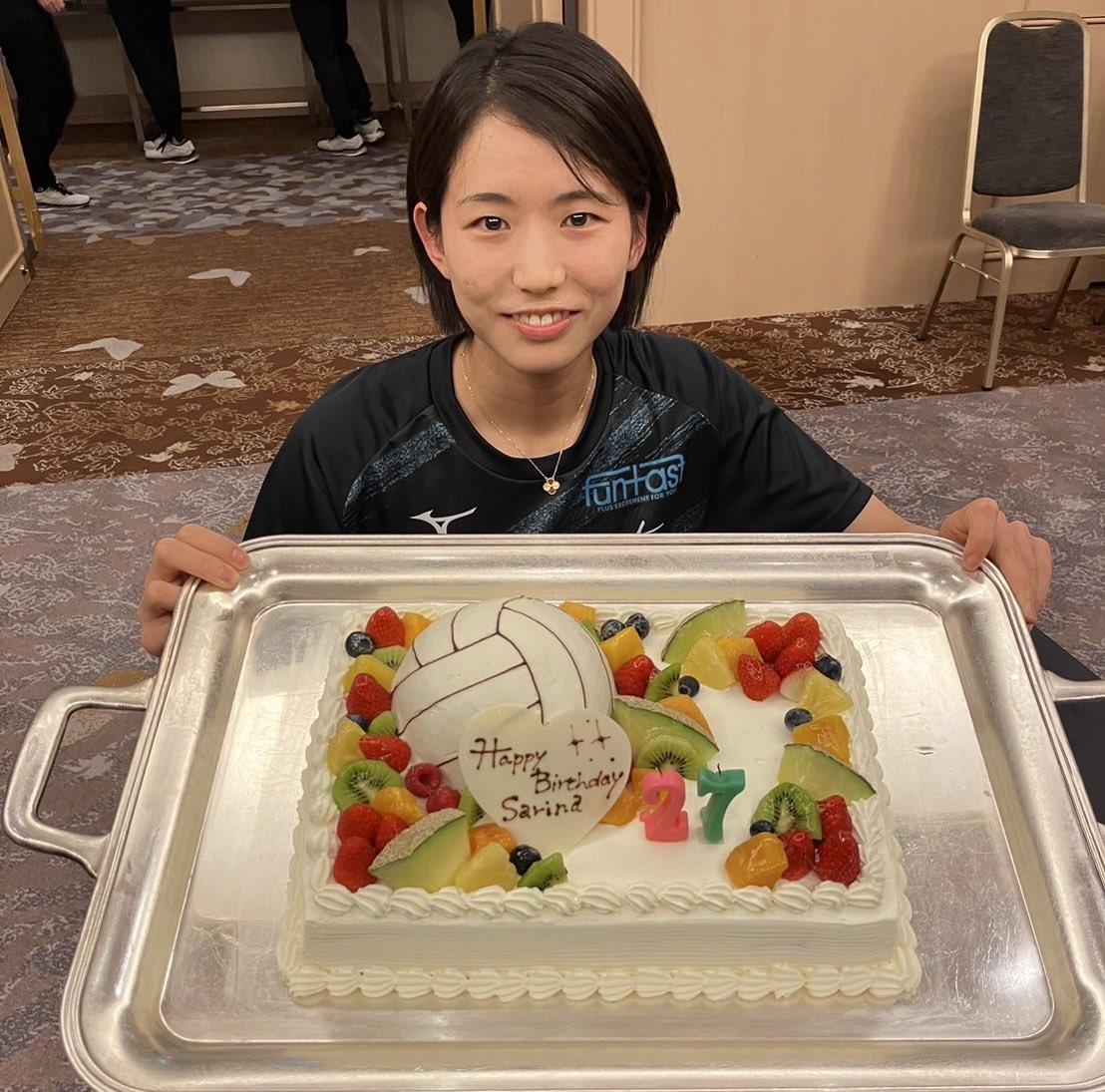 日本女排主力古賀紗理那。(X)