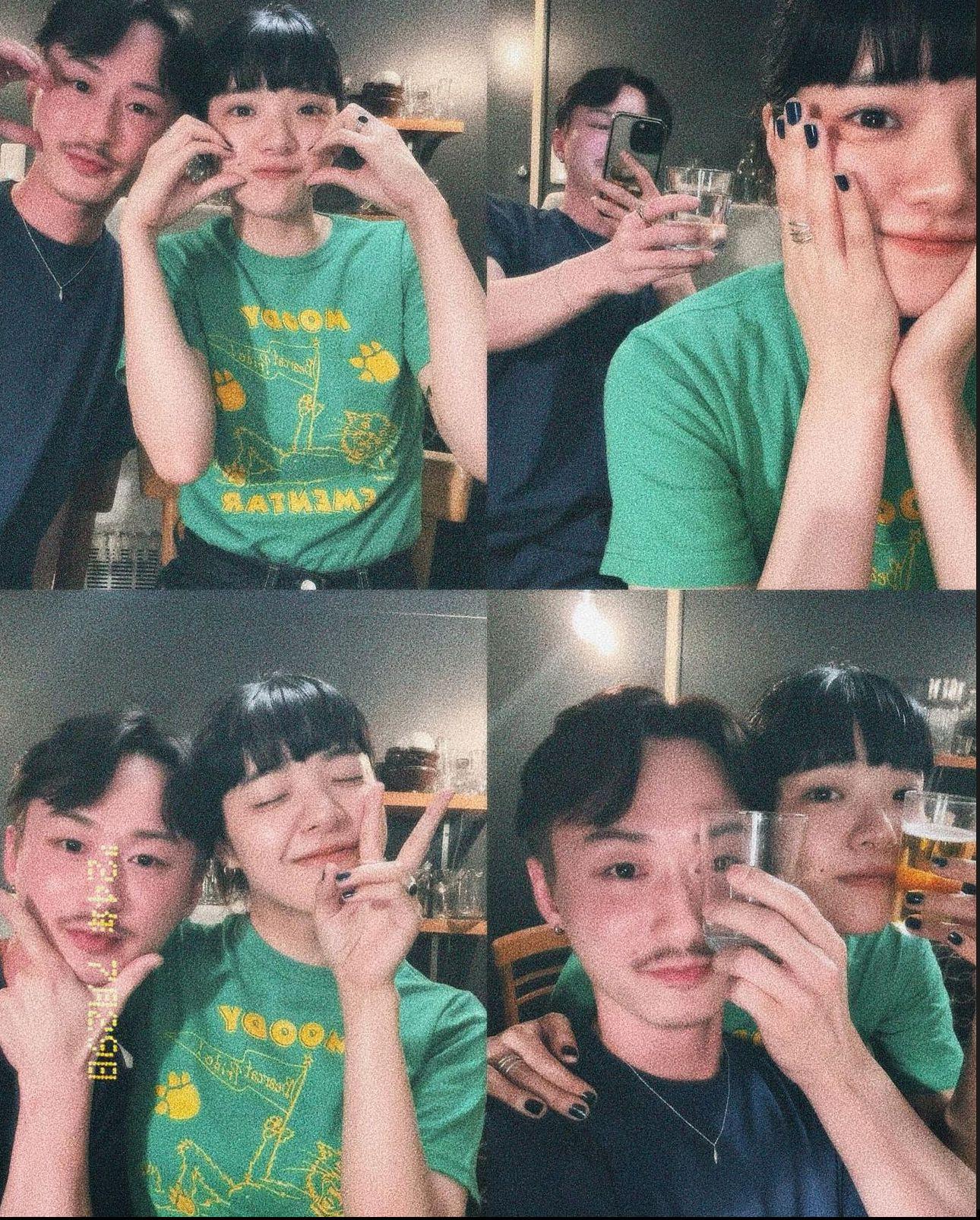 GENSEI相約日本歌姬Aimyon飯局,並分享同框照。