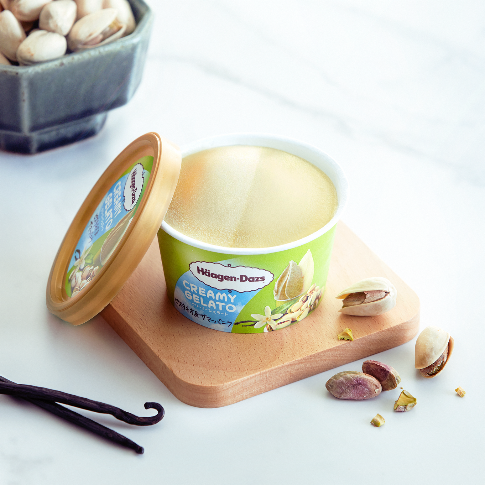 Häagen-Dazs™開心果呍呢嗱意式冰凍甜點迷你杯 $39