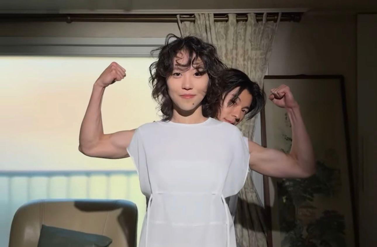 竇靖童偕許光漢合作拍攝MV。