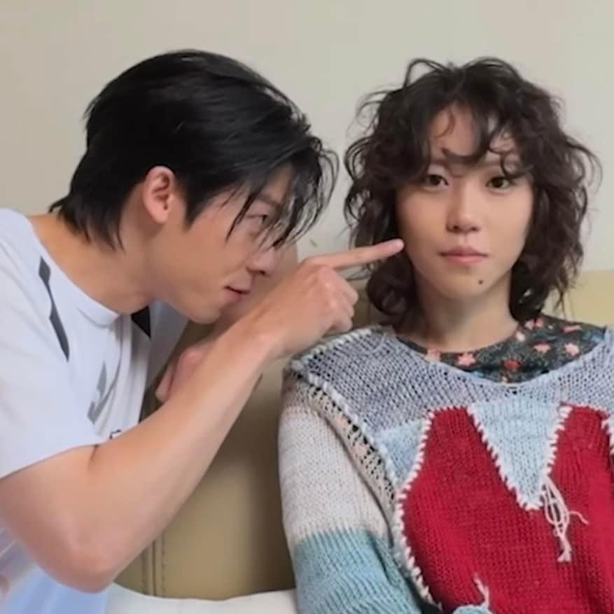 竇靖童偕許光漢合作拍攝MV。