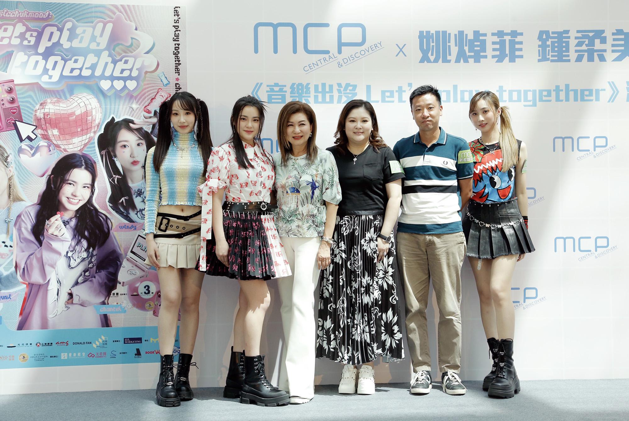 樂易玲又再現身《聲夢》三小花的活動。