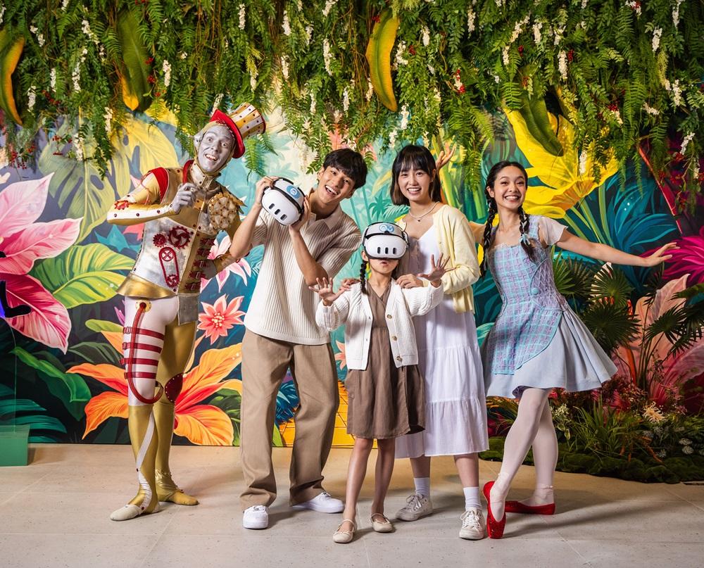 以MR混合實境、VR虛擬實境技術,零距離將芭蕾藝術躍現眼簾,30分鐘免費身心靈互動旅程,隨舞者及主角一同尋找創造力與勇氣。