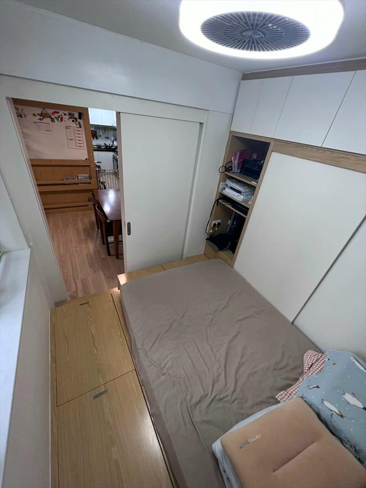 長沙灣凱樂苑低層雅裝兩房,最新以綠表價536萬元易主。(代理提供)