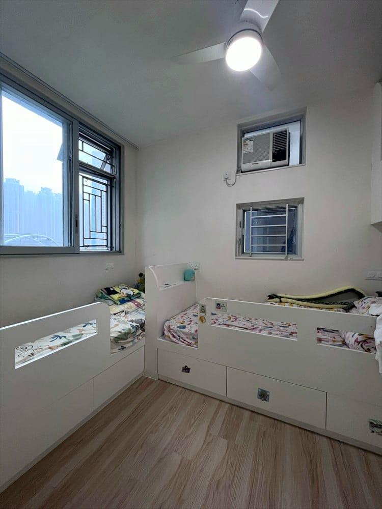 睡房間隔四正,採光度高。(代理提供)