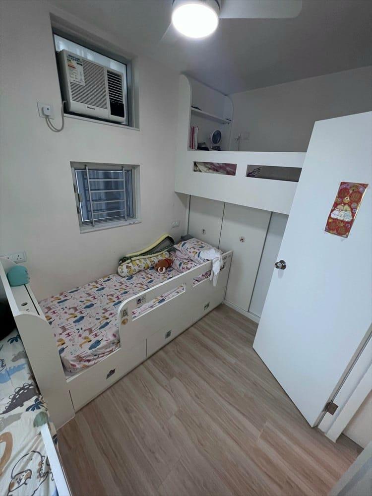 睡房間隔四正,採光度高。(代理提供)