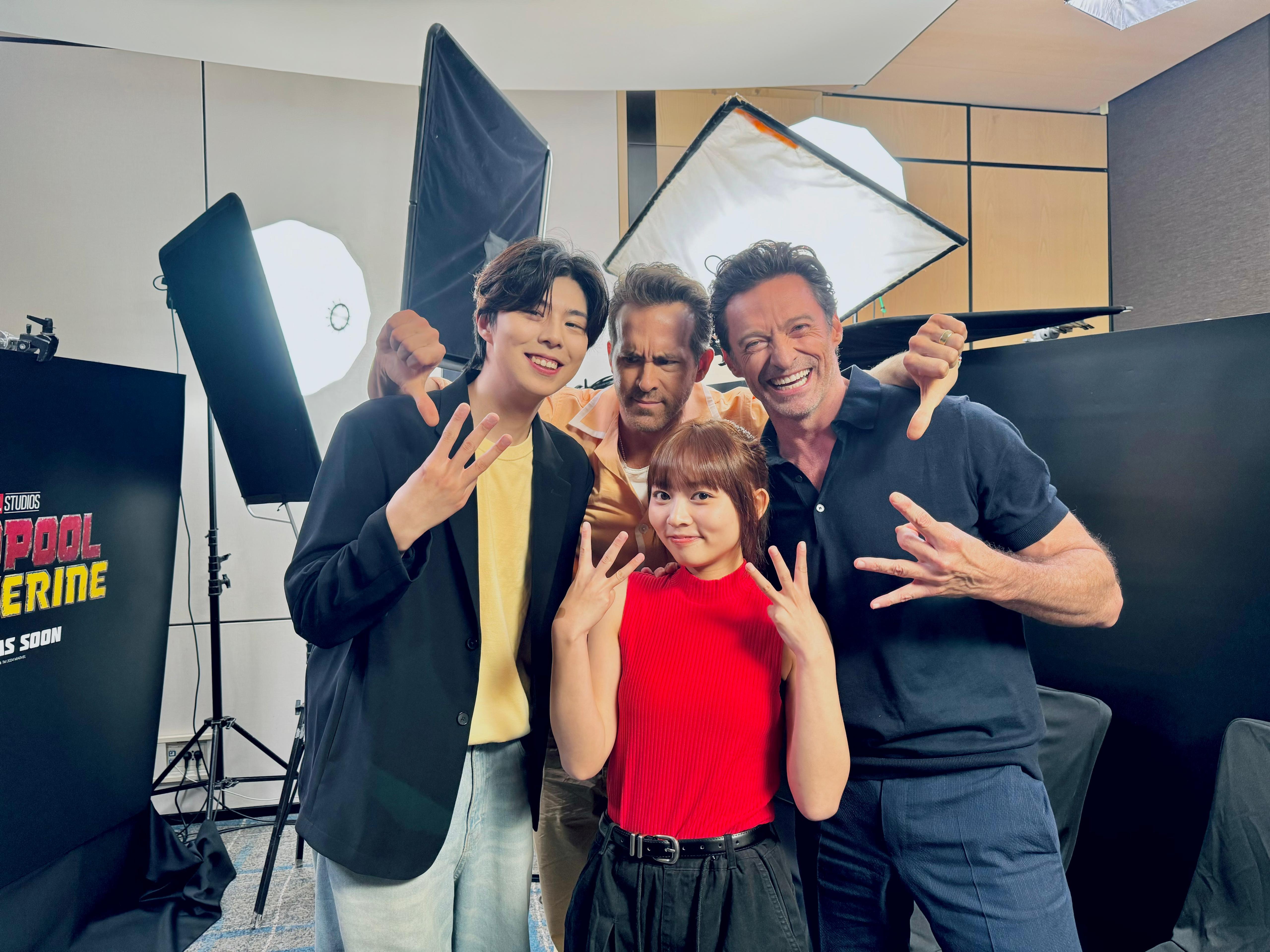 小薯茄派朱Mic和童童抵達首爾,有幸訪問曉治積曼及賴恩雷諾士。