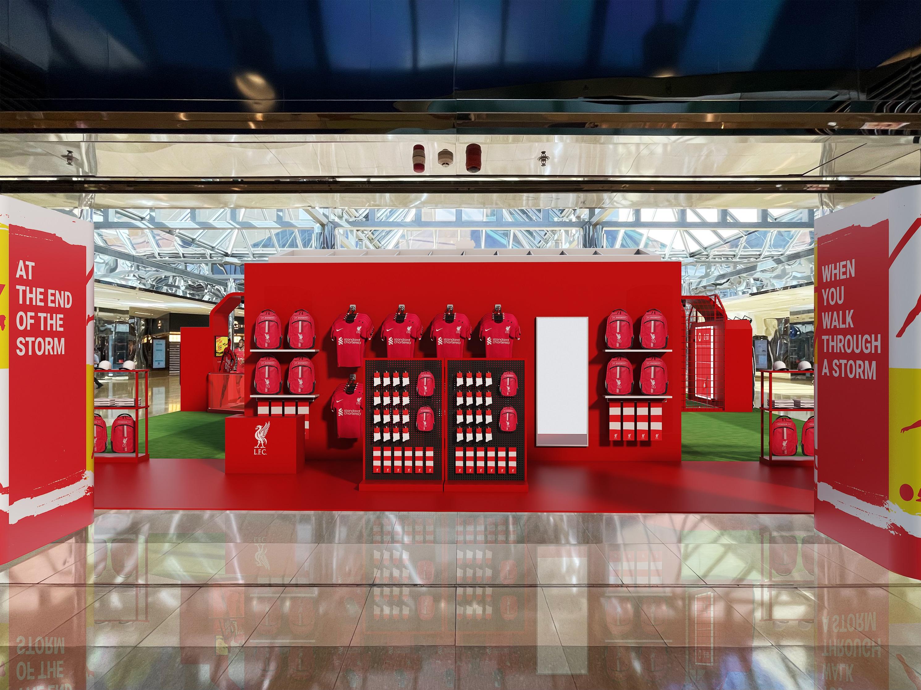 利物浦足球會期間限定店