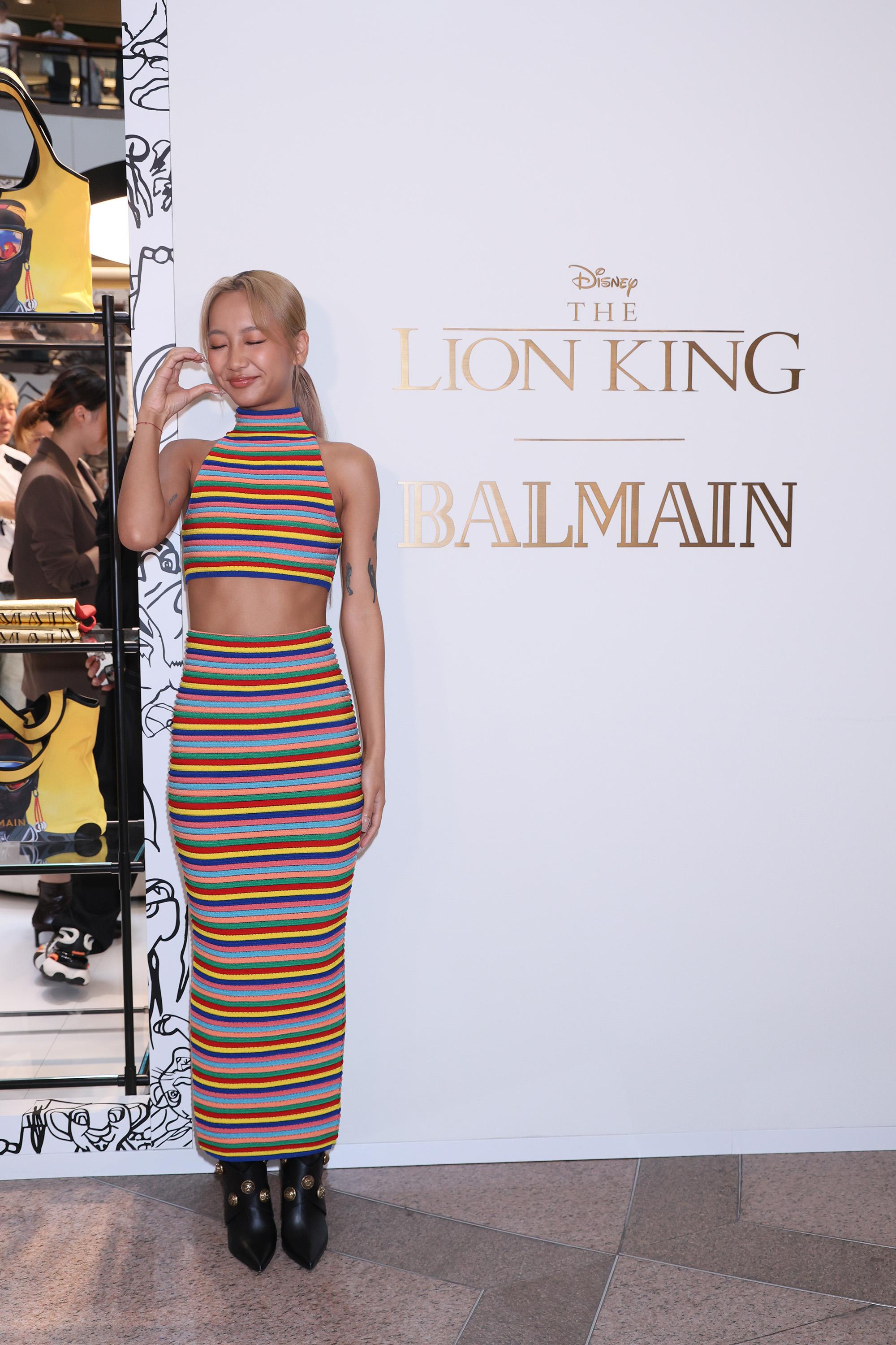 Marf到尖沙咀出席品牌活動。