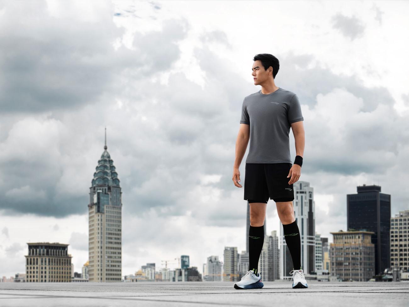 彭于晏無論身在何地都會堅持跑步。