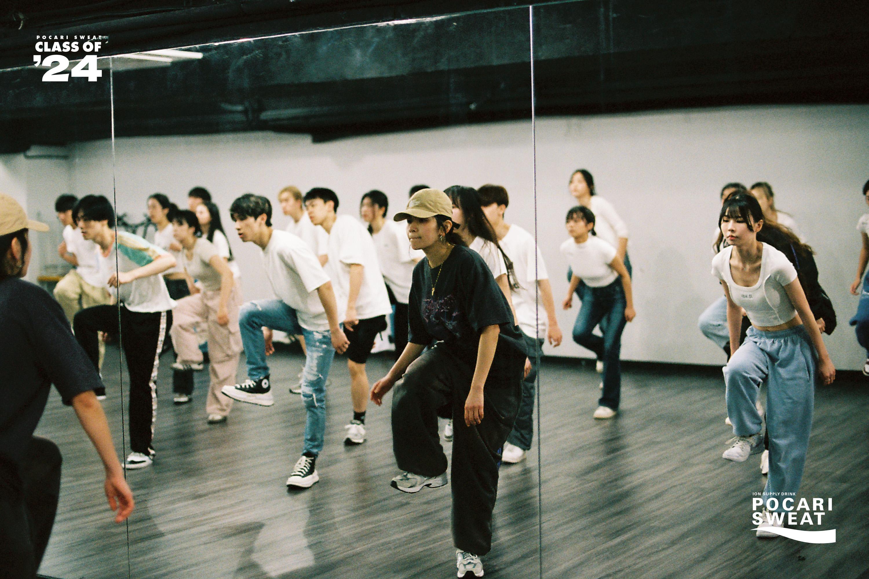 So Ching與舞蹈團隊編舞全程指導,為熱血青春 Class of _24搭建閃耀舞台。