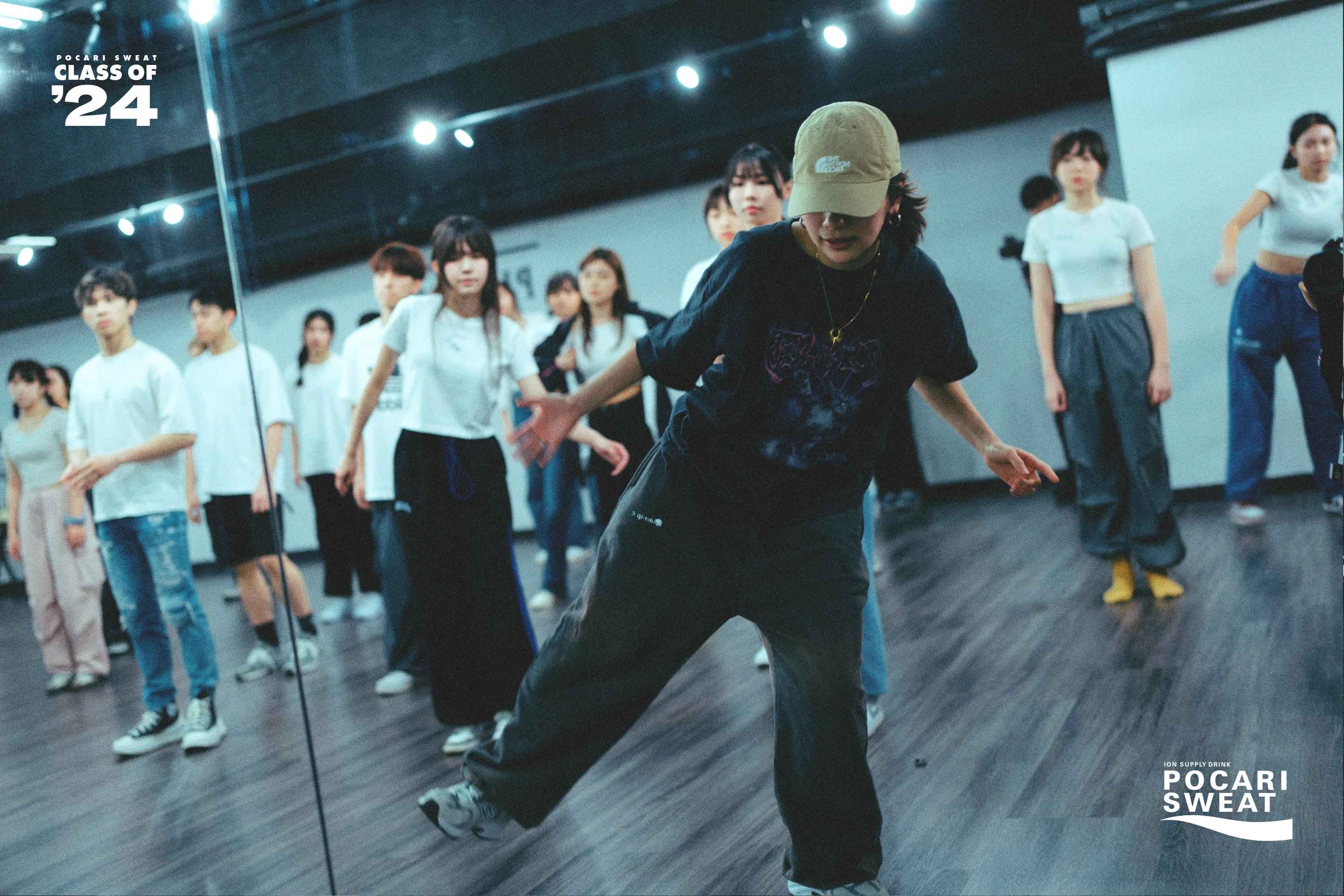 So Ching與舞蹈團隊編舞全程指導,為熱血青春 Class of _24搭建閃耀舞台。