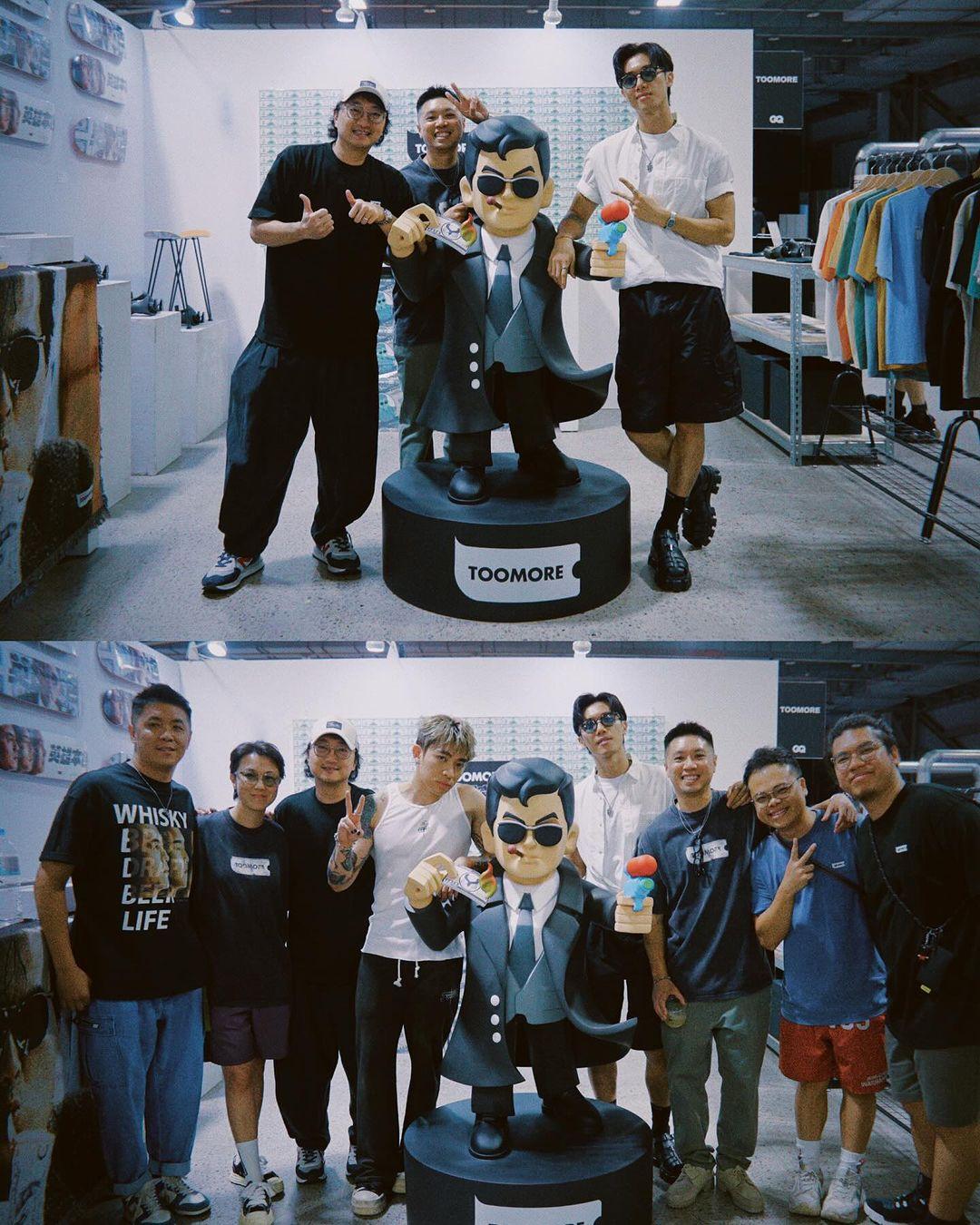 Stanley表示在活動上認識很多新朋友。