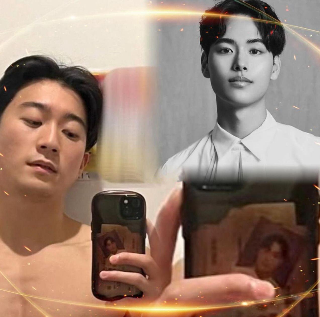 DAI早前公開自拍照,其手機殼上出現疑似是SHUN的大頭相。