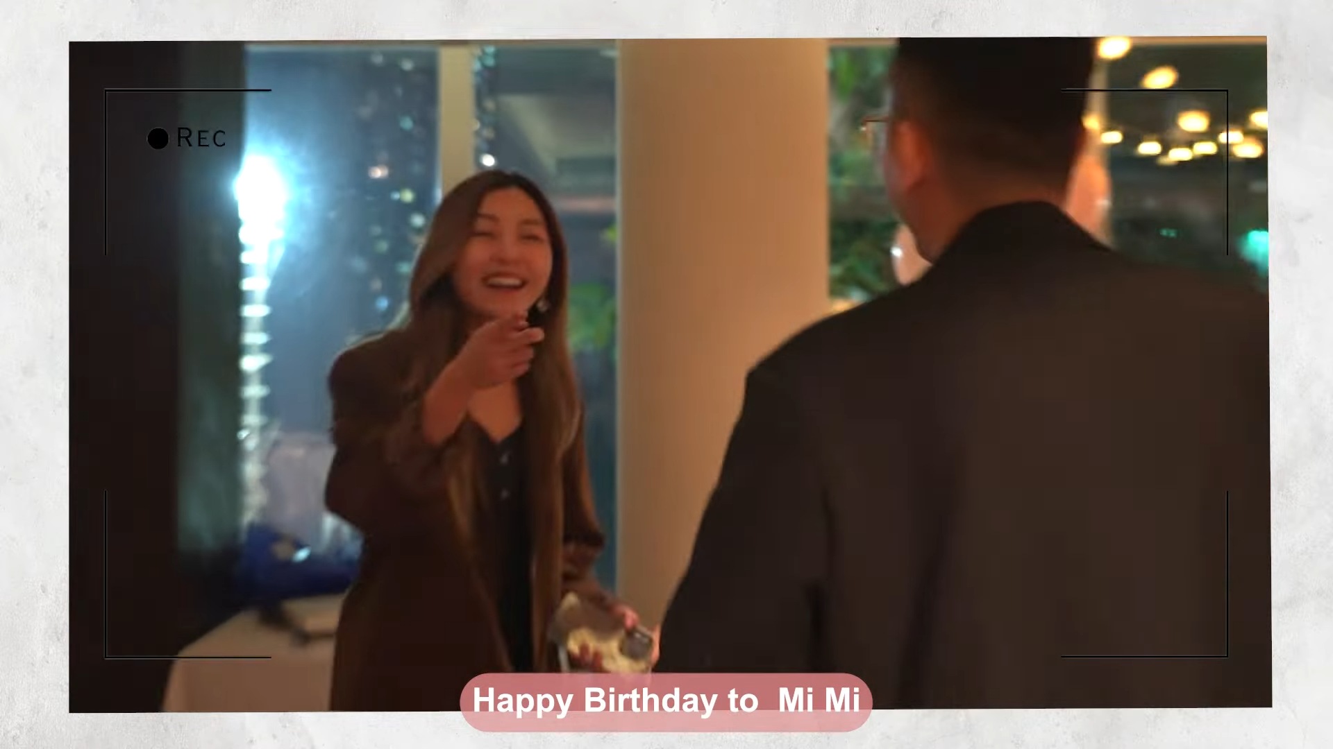 衛詩雅公開求婚片段。