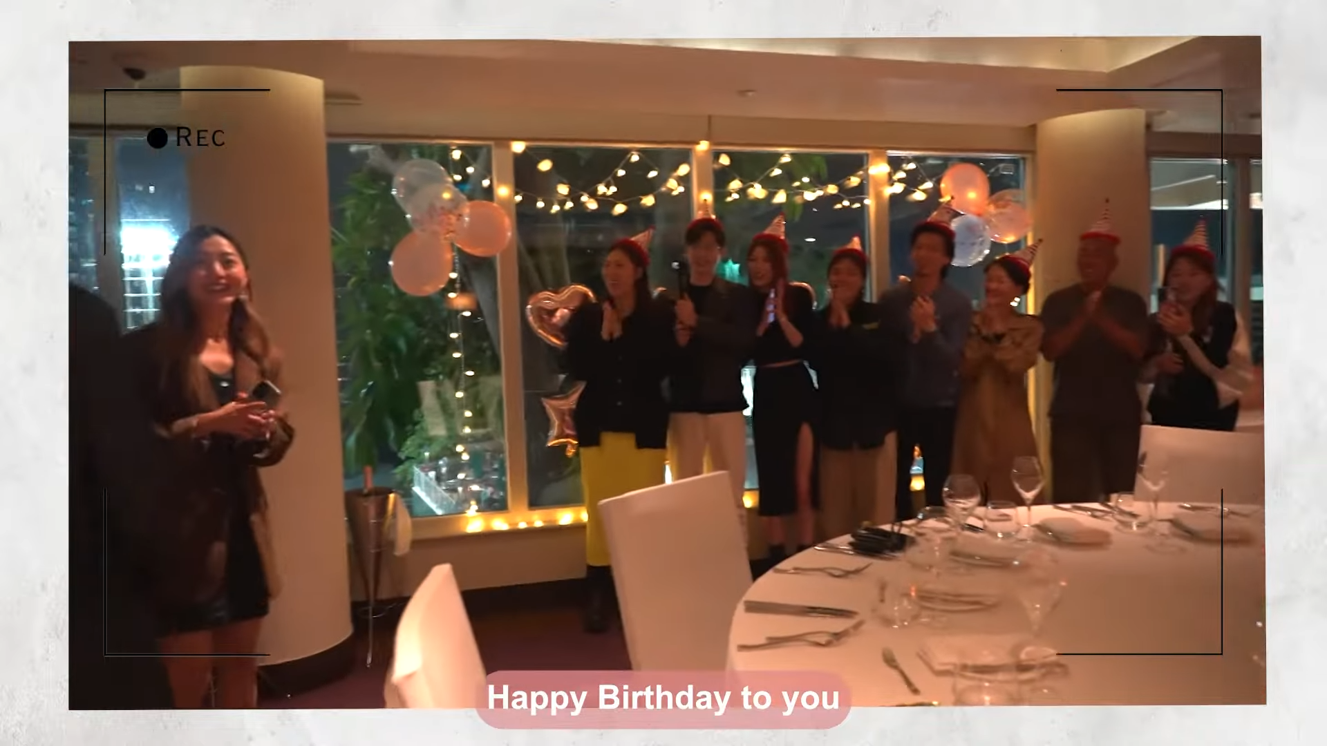 衛詩雅公開求婚片段。