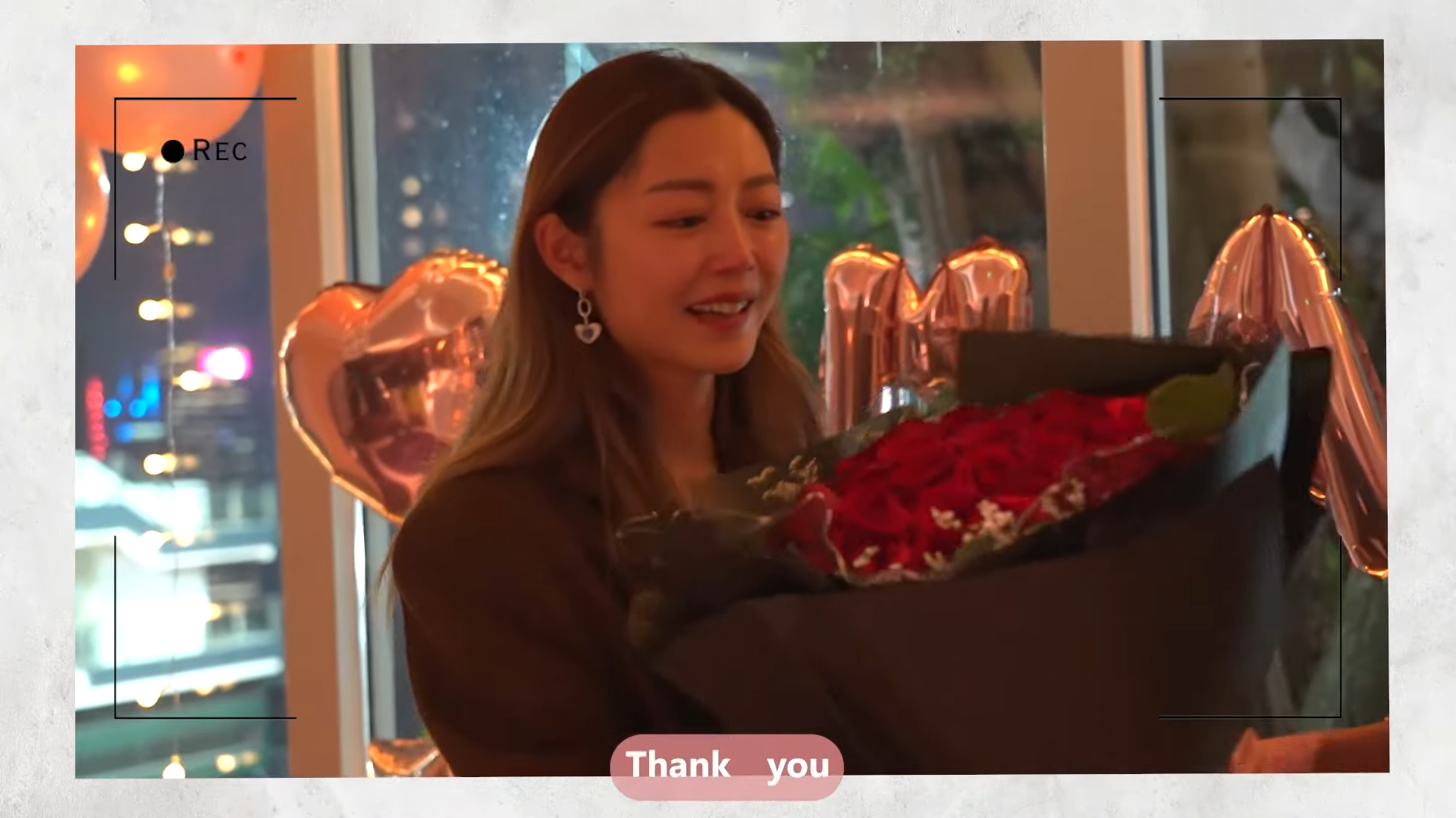 衛詩雅公開求婚片段。