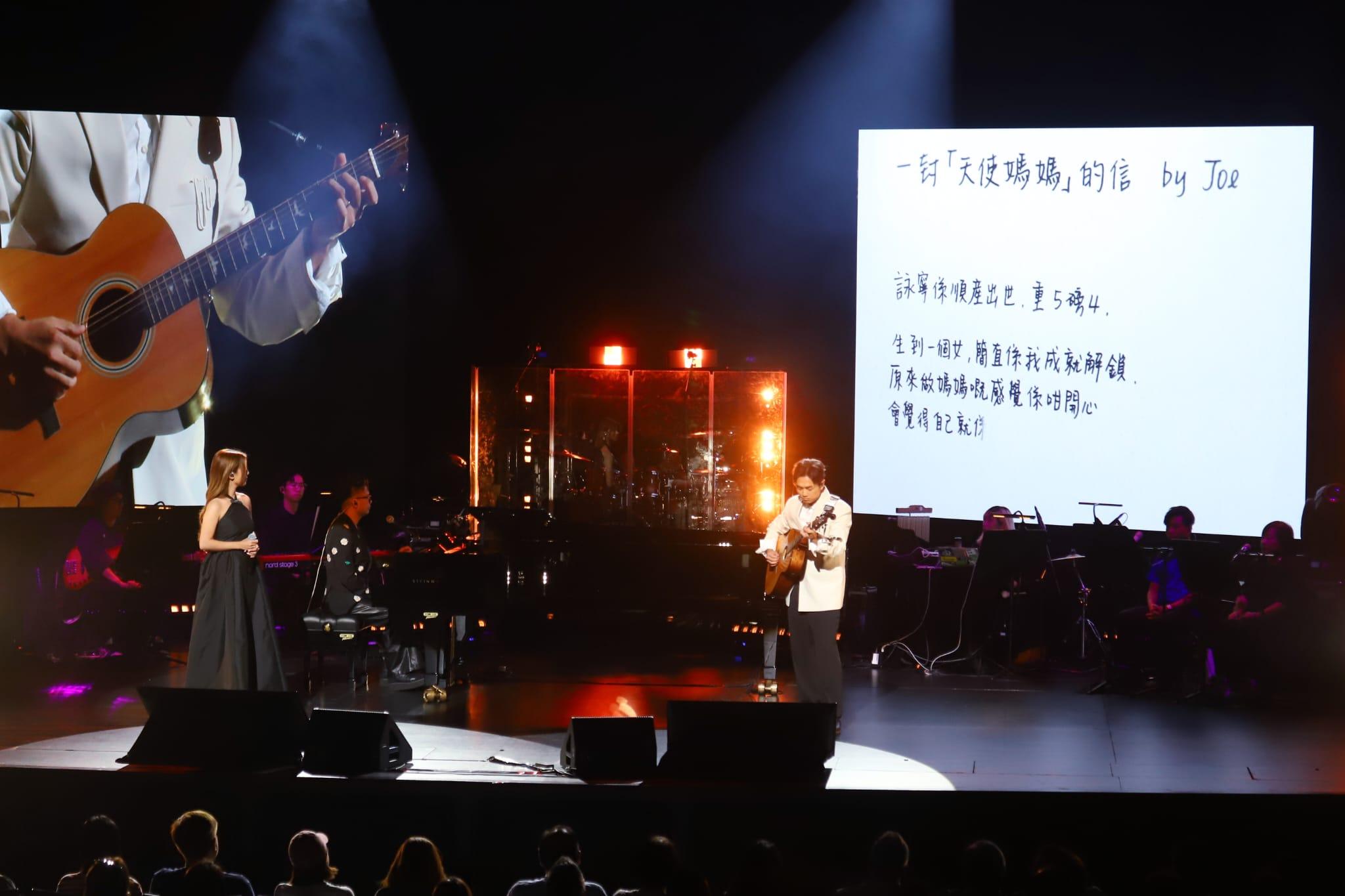 鄭俊弘與何雁詩發起《ANGELS WITHIN US 天使綜合症慈善演唱會》。(羅錦鴻攝)