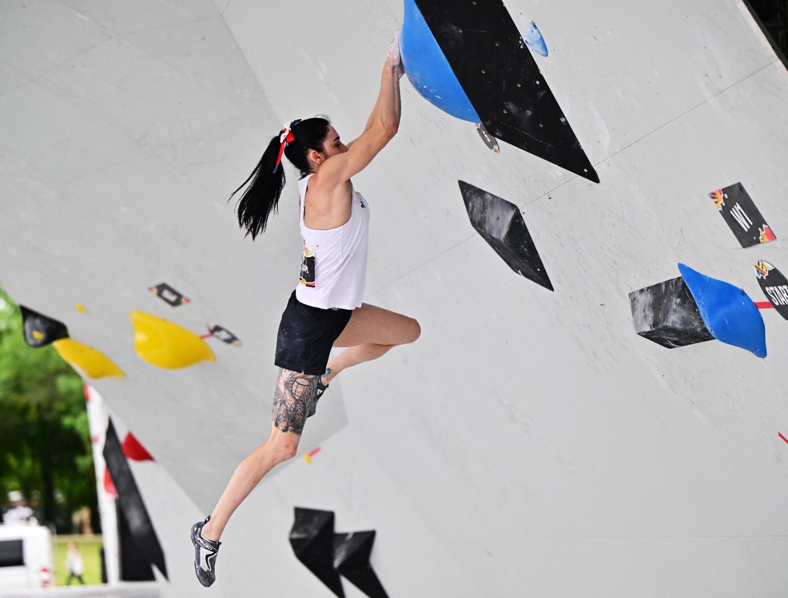 巴黎奧運的運動攀登,將分為全能賽(圖)及速度賽。