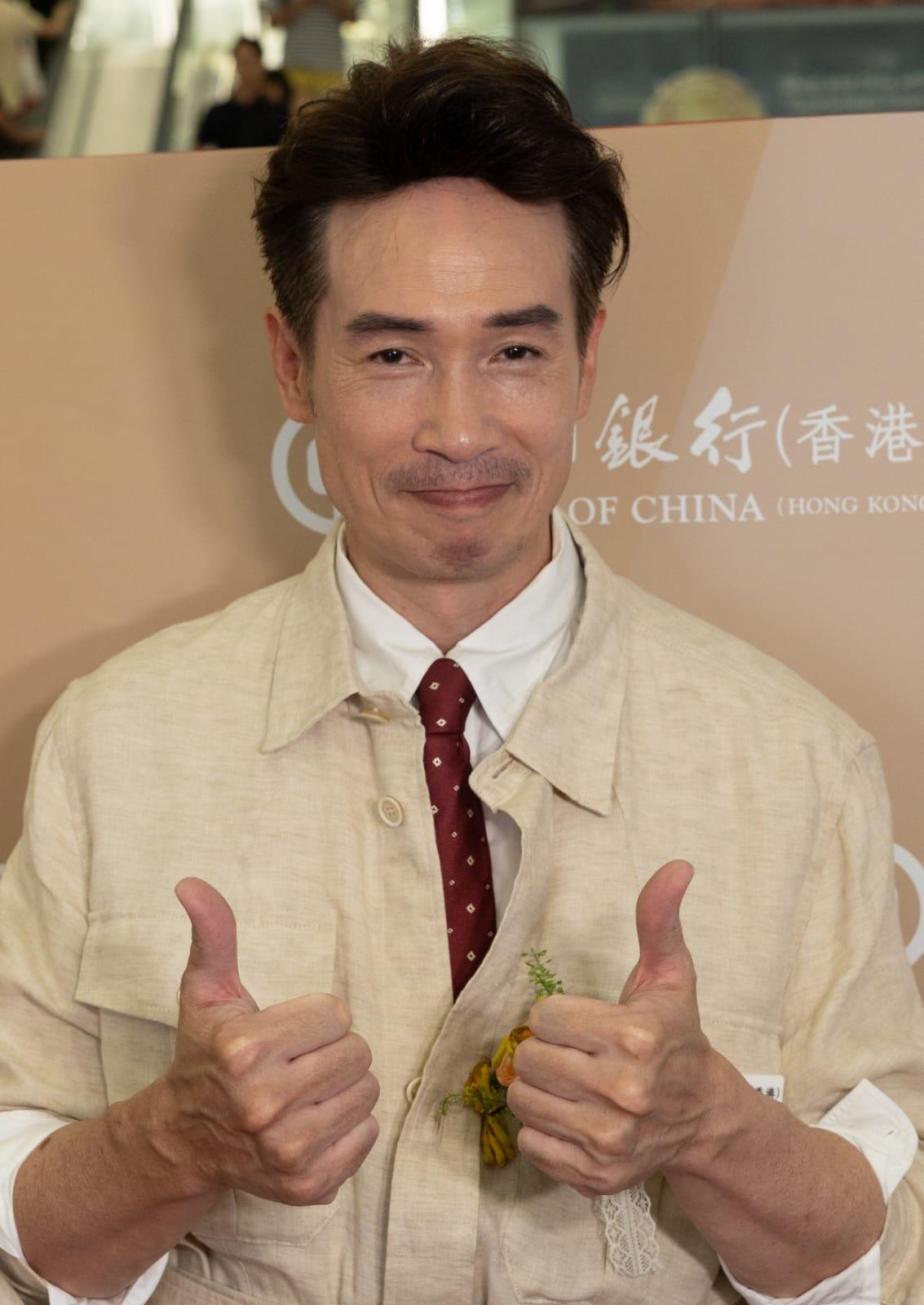 陳豪自言生活空虛,因太太與子女趁暑假往加拿大探親。(蘇文傑攝)