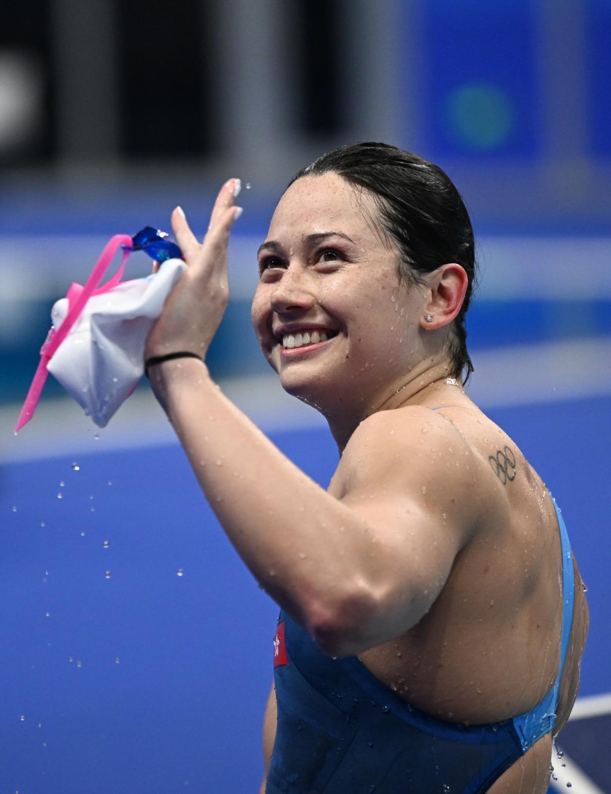 何詩蓓(Siobhan Haughey)就讀過聖保祿天主教小學同聖保祿中學。(資料圖片)