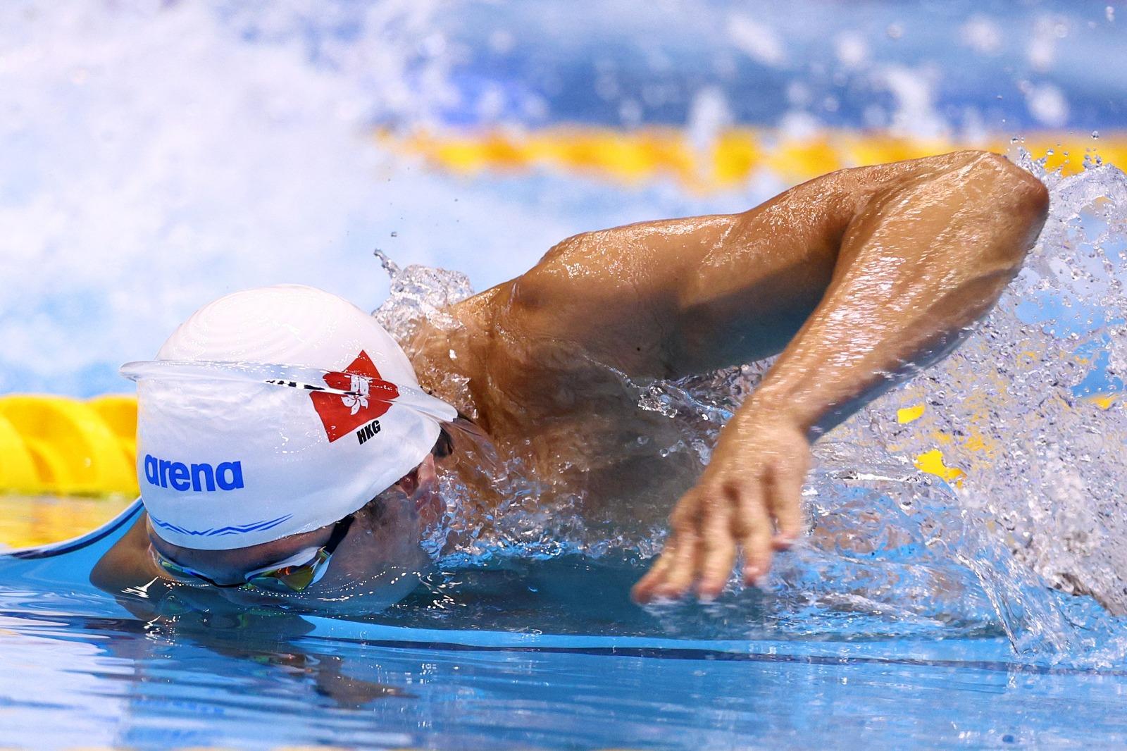 巴黎奧運|何甄陶將出戰男子50米自由泳,8月1日參加預賽,如晉級將再戰準決賽。