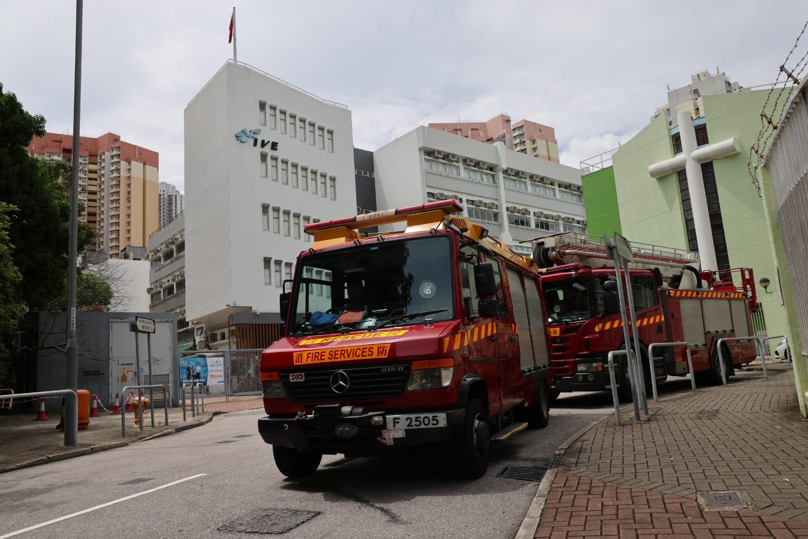 觀塘IVE後山縱火案|消息:警拘4中學生 年齡介乎13至15歲