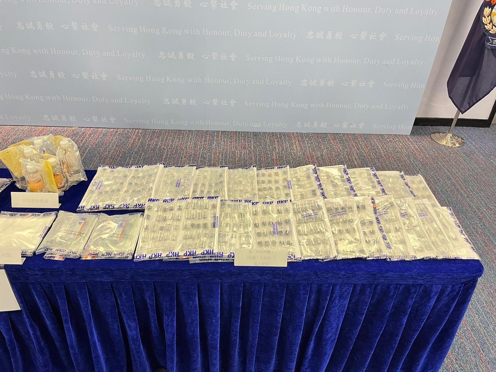 日出康城住所變「太空油」電子煙彈製造工場,兩男一女被捕。