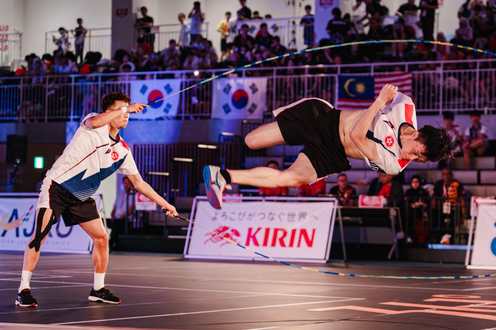 跳繩亞洲錦標賽|港隊跳繩運動員在今屆亞洲賽展現高水準的演出。